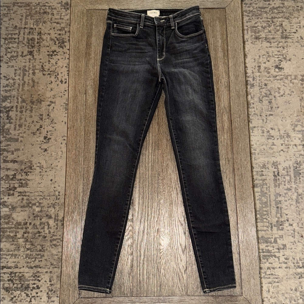 L'AGENCE MARGOT HIGH RISE SKINNY JEAN FADED
CARBON